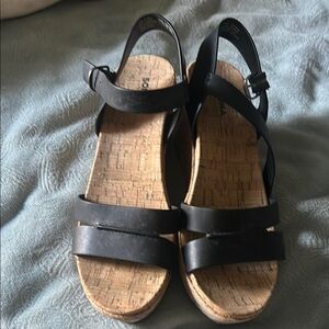 Black Strappy Sandals